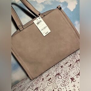 International Concepts INC Multipurpose Shoulder Bag Crossbody Hand Purse Taupe